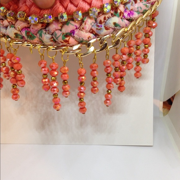 Cute Pink Floral Necklace - Picture 8 of 8